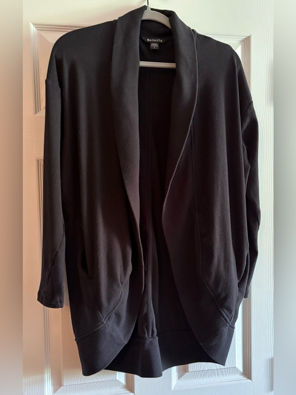 Athleta Black Women's Cardigan with Branded Tag